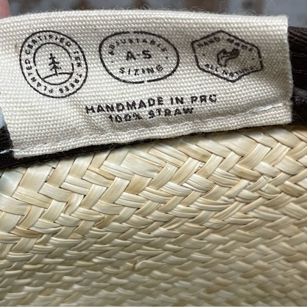 Will + Bear Rider Bone Straw Hat - Picture 15 of 16